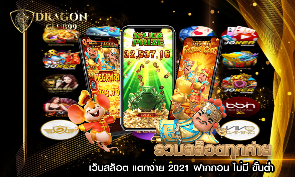รวมสล็อตทุกค่าย