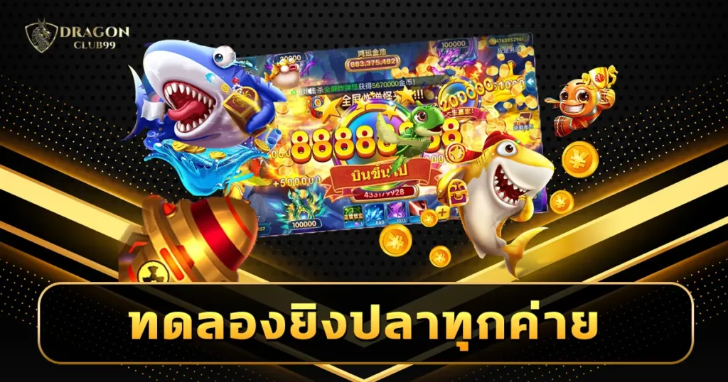 ทดลองยิงปลาทุกค่าย ไม่จำกัดรอบ เล่นเกมออนไลน์ฟรีทั้งวัน